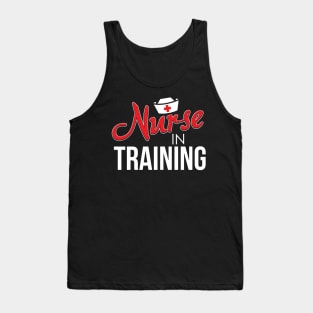 Cute Nurse In Training Nursing Student RN Tank Top